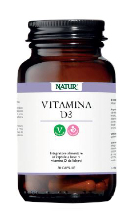 VITAMINA D3 30CPS NATUR