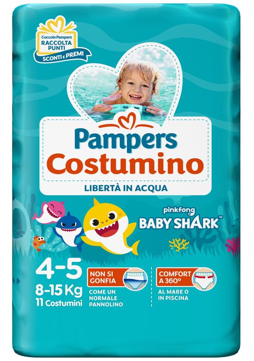 PAMPERS Costumino 4 J 11pz