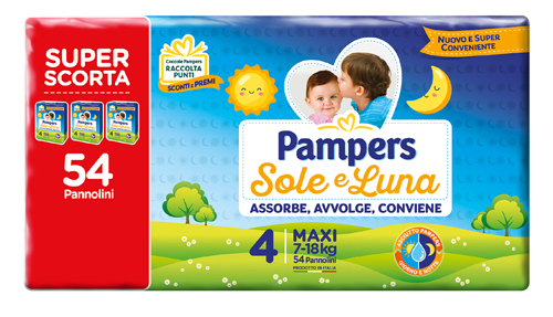 PAMPERS SOLE&LU TRIO MAX 54 0078