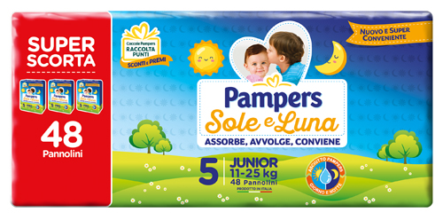PAMPERS SOLE&LU TRIO JUN 48 0072
