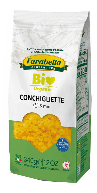 FARABELLA BIO Pasta Conch.340g