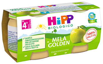 HIPP Omogeneizzato Bio Mela Golden 2x80g