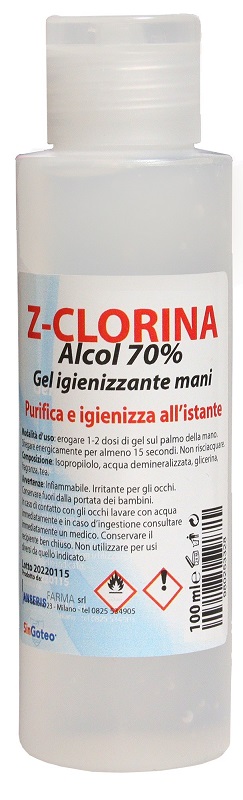 Z-CLORINA GEL IGIEN MANI 100ML