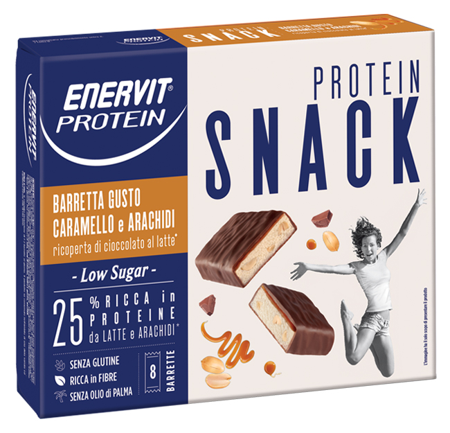 ENERVIT PR.Snack Caram/Arac.8p