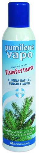 PUMILENE VAPO DISINFETTANTE SPRAY PER SUPERFICI E OGGETTI 250ML+75ML