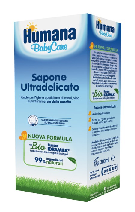 HUMANA^BC Sapone Liquido 300ml