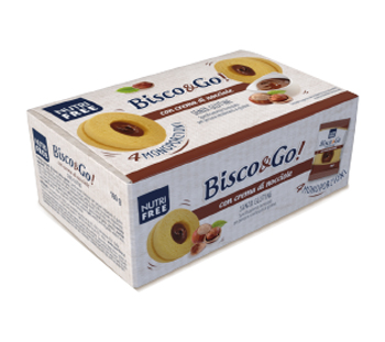 NUTRIFREE Bisco&Go Nocc.4x40g
