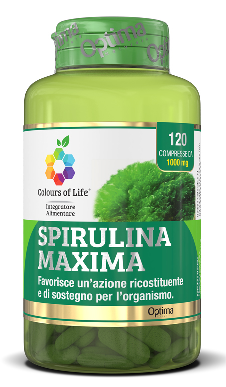 OPTIMA Spirulina Maxima 120Cpr