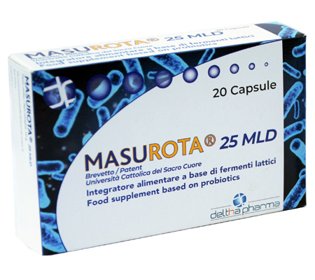 MASUROTA 25 MLD 20 Capsule - Integratore per l'equilibrio della flora intestinale
