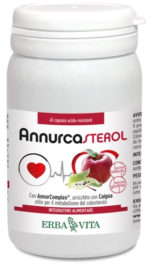 ANNURCA STEROL 45 CAPSULE ERBA VITA