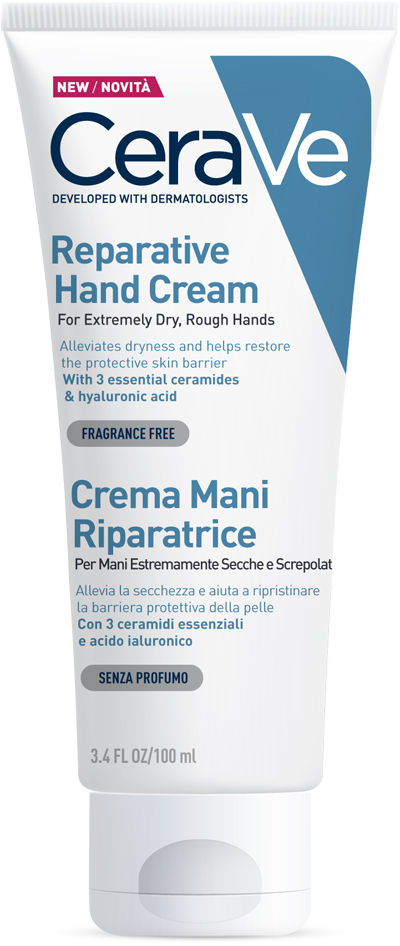 CERAVE Crema Mani Riparatrice Pelle Molto Secca e Screpolata 100ml