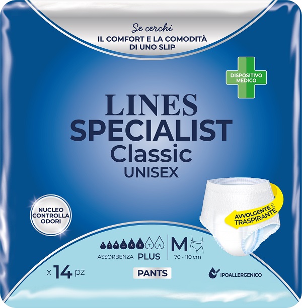 LINES CLAS PANTS PLUS M 14PZ