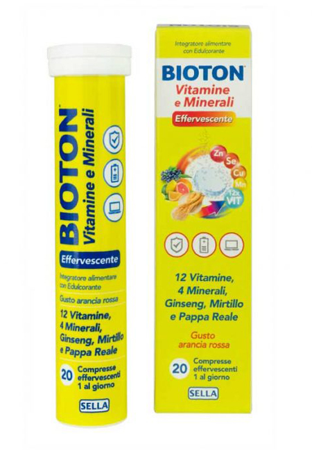 BIOTON VITAMINE E MINEALI 20CPR