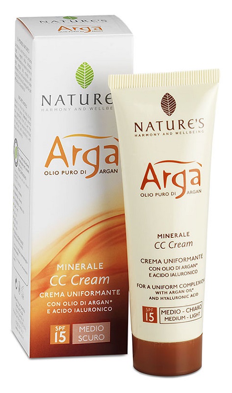 ARGA' CC Cream Crema Uniformante Viso Medio Scura 50ml