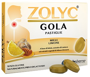 ZOLYC Gola 36 Pastiglie Miele e Limone