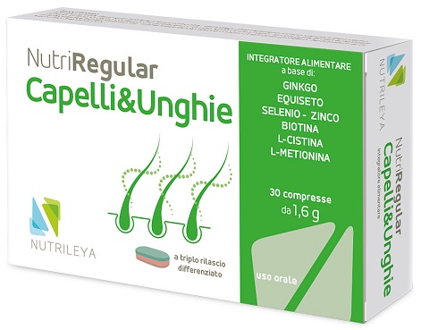 NUTRIREGULAR CAPELLI UNGHIE 30 COMPRESSE