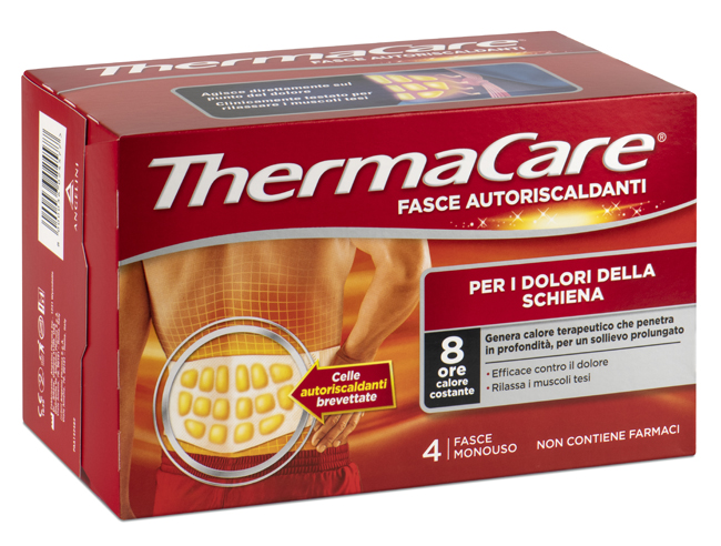 THERMACARE Schiena 4 fasce autoriscaldanti