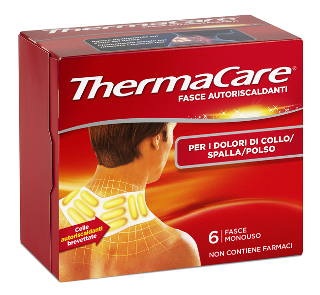 THERMACARE Collo Spalla Polso 6 fasce autoriscaldanti