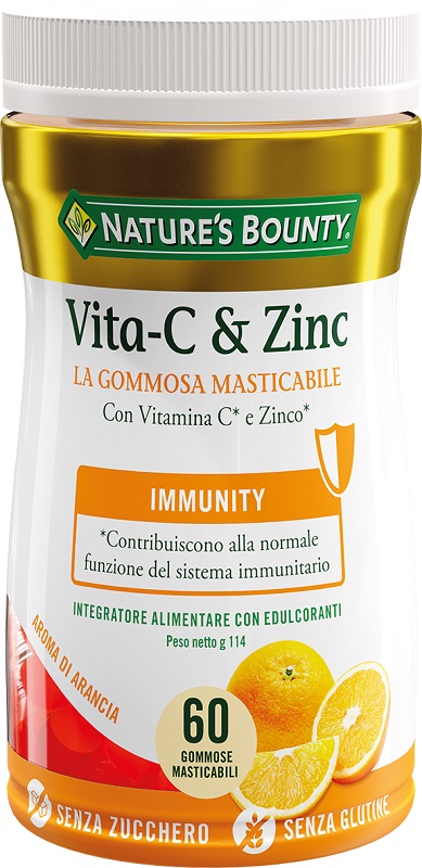 NATURE'S B VITA-C&ZINC 60GOMM