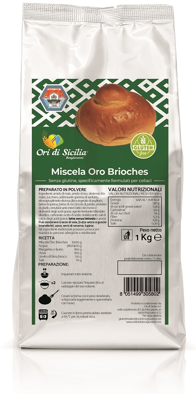 ORI DI SICILIA Mix Brioche 1Kg