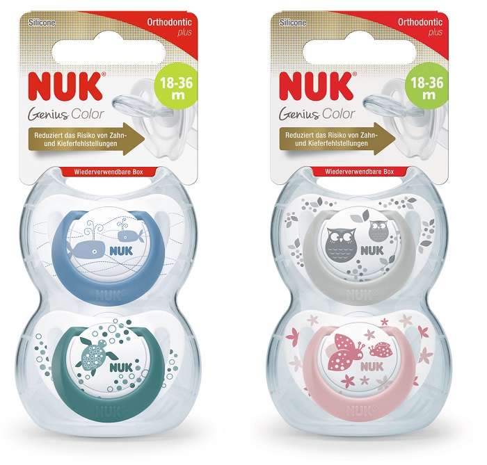 NUK SUCCH GENIUS COL SIL18-36M
