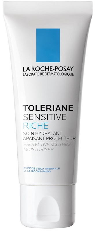 TOLERIANE Sensitive Riche Idratante Viso Pelle Sensibile Secca e Molto Secca 40ml