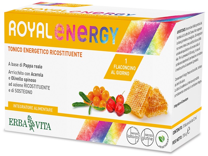 ROYAL ENERGY 10 Flaconcini - Integratore per le difese immunitarie