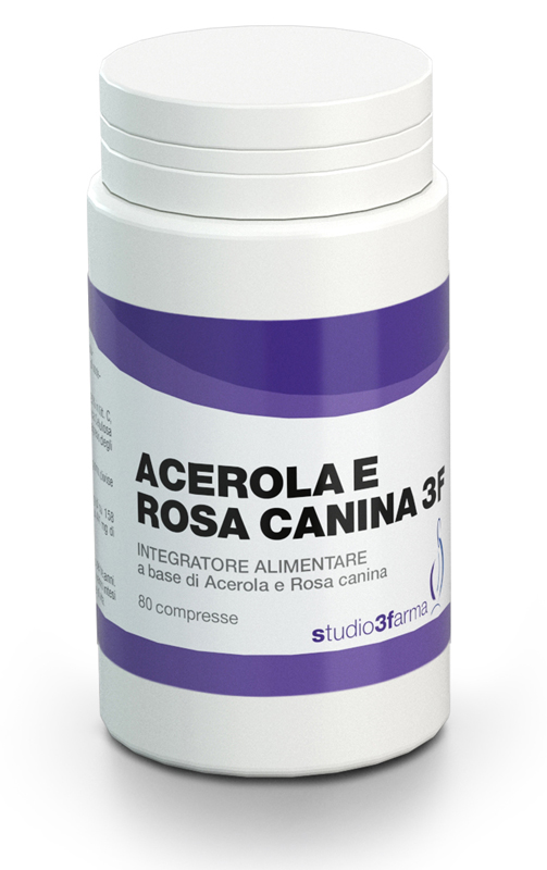 ACEROLA + ROSA CANINA 3F 80 COMPRESSE STUDIO