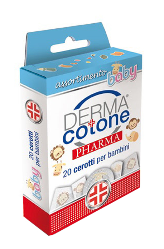 DERMACOTONE Cerotti Assortiti Bambini 20 Pezzi