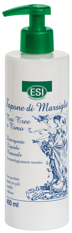 ESI Sapone Marsiglia Tea Tree e Timo 400ml