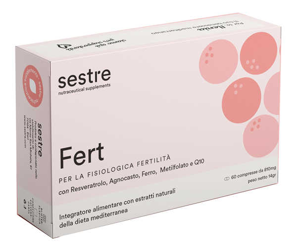 Sestre Fert Concepimento Integratore Fertilità Femminile, 60 Compresse