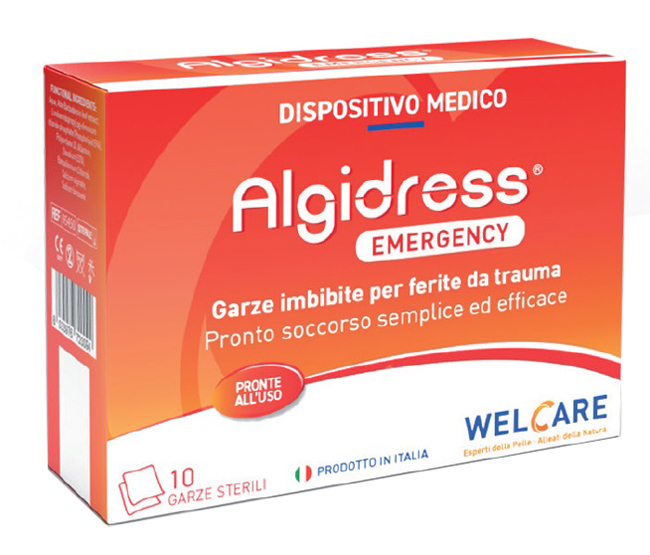 ALGIDRESS EMERGENCY GARZE 10PZ