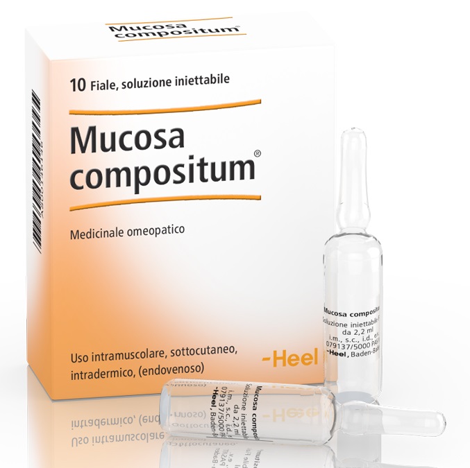 GUNA MUCOSA COMPOSITUM 10 FIALE 2,2ML HEEL