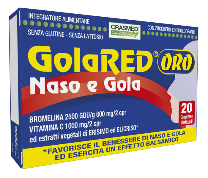 GOLARED Oro Naso&Gola 20Cpr