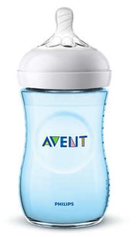 AVENT Bib.Natural Azz.260ml