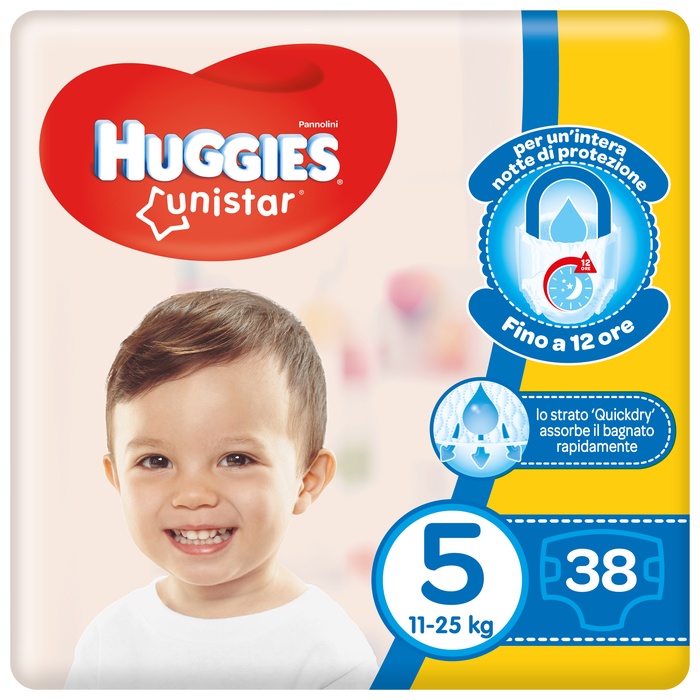 HUGG.Unistar 5 11-19Kg 38pz