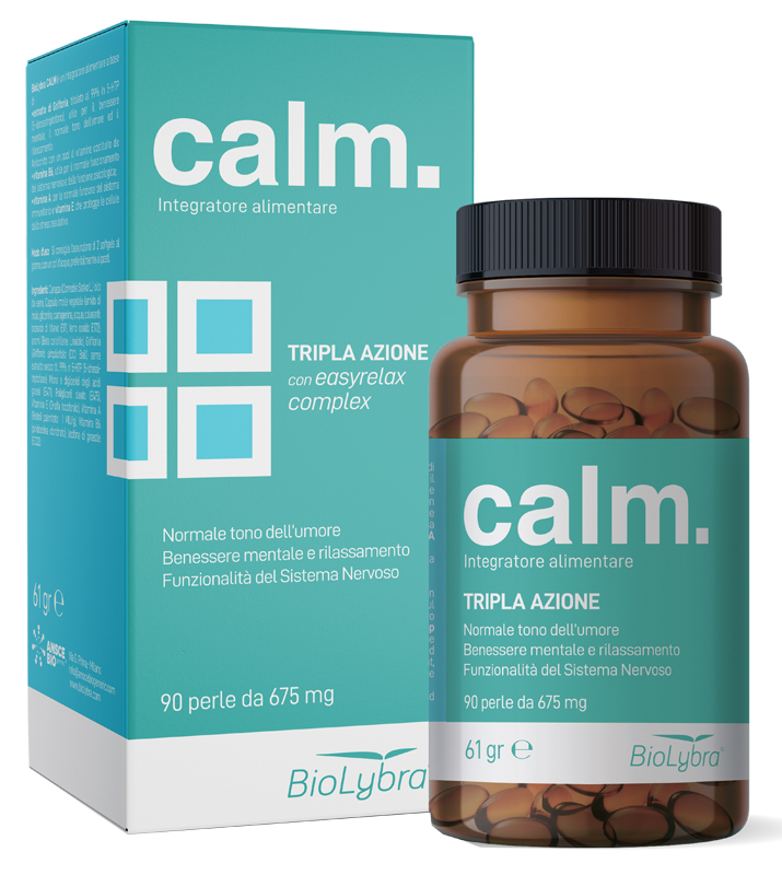 BIOLYBRA CALM 90 Perle - Integratore per l'umore e il benessere mentale