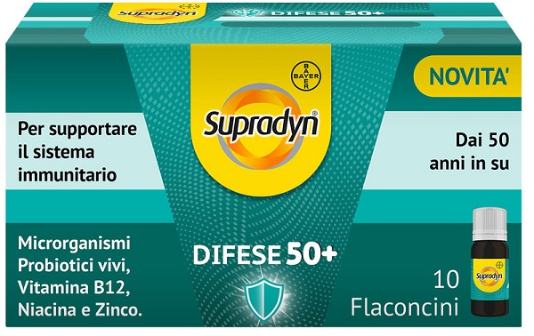 SUPRADYN Difese 50+ 10 Flaconcini 10ml