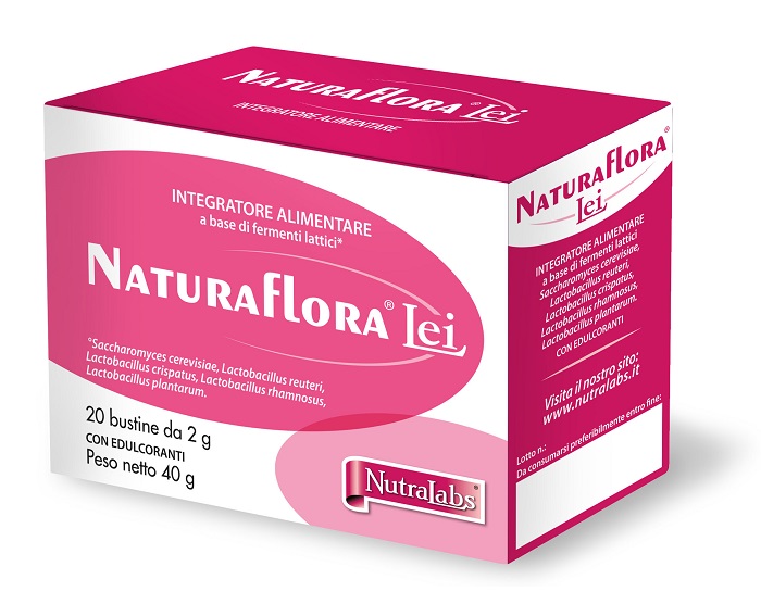 NATURAFLORA LEI 20 Bustine 2g - Integratore per l'equilibrio della flora intestinale