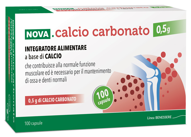 CALCIO Carb.100Cps 500mg N.A.