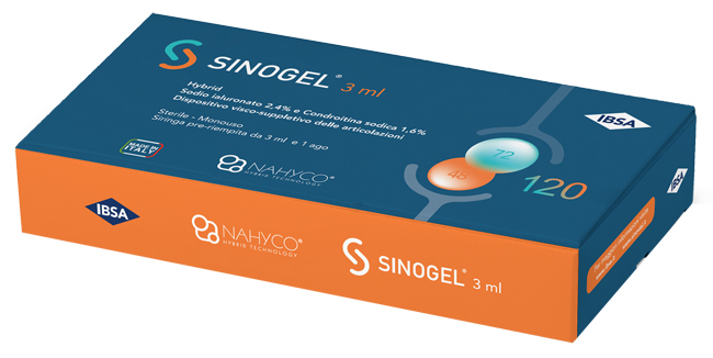 SINOGEL Siringa 3ml 2,4+1,6% Ago21