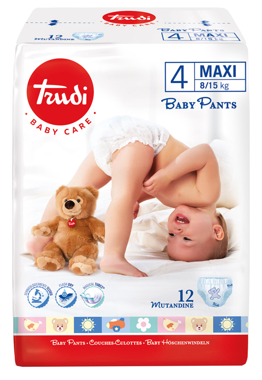 TRUDI C Pants Mx 8/15Kg 12pz