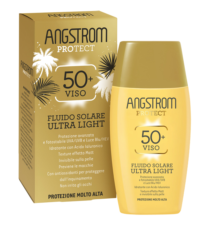 ANGSTROM PROTECT Fluido Solare Viso 50+ Ultra Light 40ml