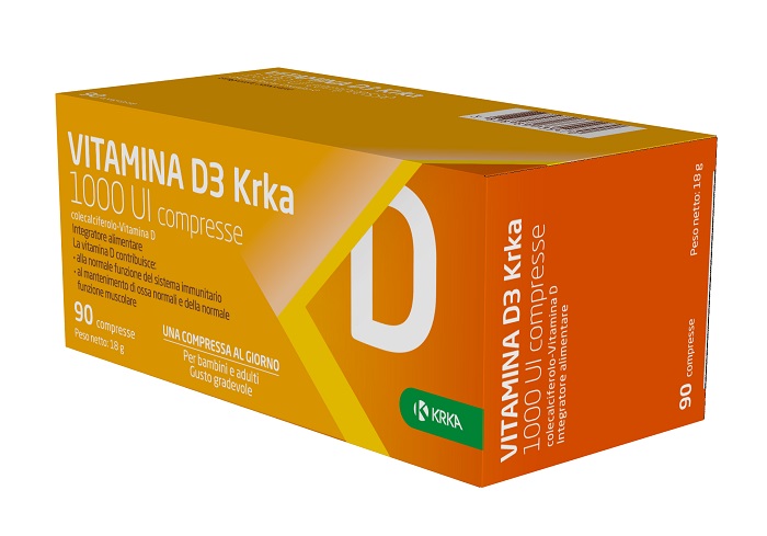 VITAMINA D3 100UI 90 Cpr KRKA