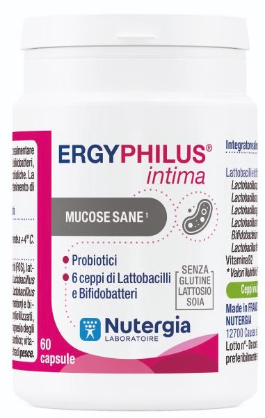 Ergyphilus Intima 60 capsule - Integratore di Fermenti Lattici