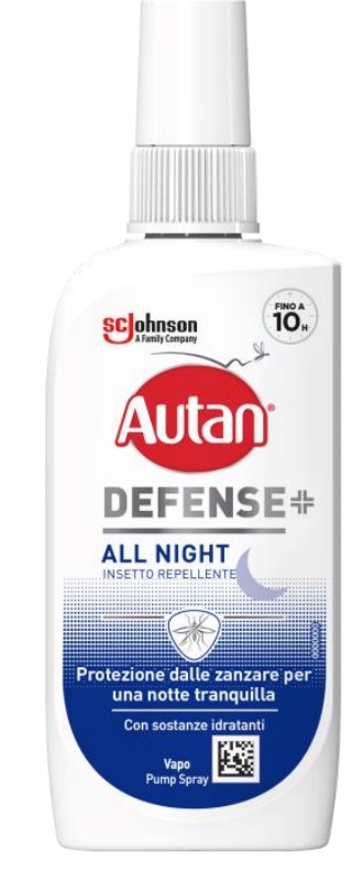 AUTAN Defense All Night 100ml Protezione Anti Zanzare Giorno e Notte