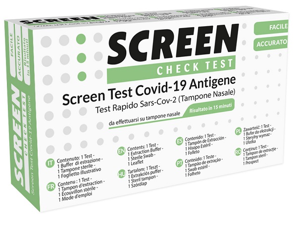 SCREEN TEST COVID-19 ANTIGENE