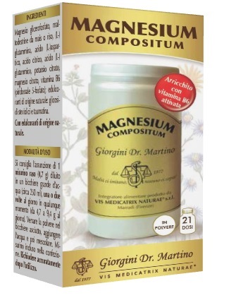 MAGNESIUM Compositum Polvere 100g