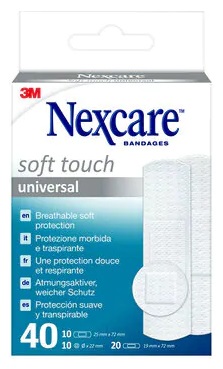 NEXCARE Cerotti Soft Touch Assortiti 40 Pezzi