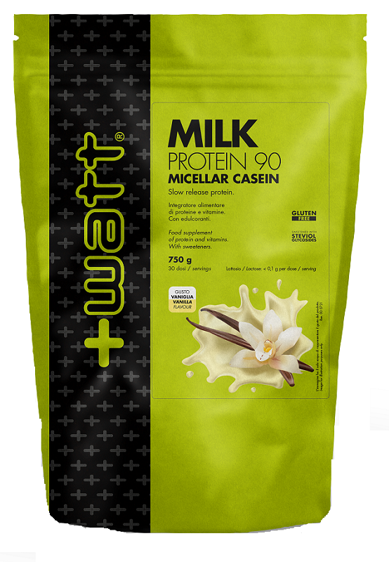 + watt srl milk protein 90 vaniglia 750g